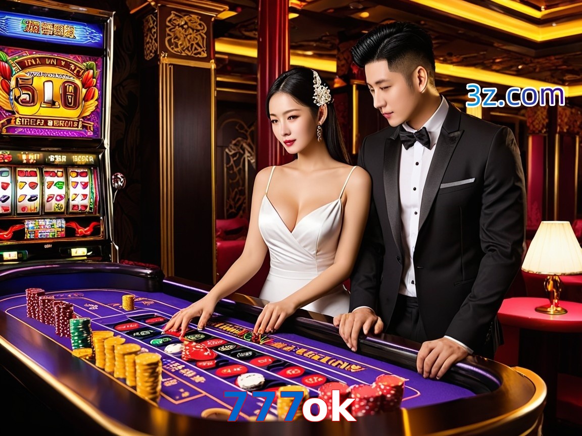 777ok cassino online com mesa de blackjack e dealer